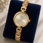 Titan watch _ Luxury Gold Minimalist Women’s Watch